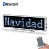 21cm P3mm Bluetooth Letrero LED -skylt Programbar rullningsdisplaypanel för butiksföretag som kontrolleras av mobilapp DIY -moduler271u