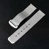 Horlogebanden Hoge kwaliteit 20 mm 22 mm Milanoo roestvrijstalen horlogeband voor Omega Seamaster 300 Duiken 007 Agentarmband Valuta 2124