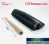 10pieceslot 110mm Portable Cigarett Rolling Machine Joint Cone Roller Manual Maker DIY Tool Plast Tobacco Rolling Papers facto9166547