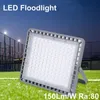 Focos LED de 400 W AC85-265 V Luz de inundación de voltaje Luces de seguridad para pared de jardín Iluminación de trabajo súper brillante IP67 a prueba de agua Cres309u