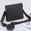 مصمم العلامة التجارية Messenger Bag Women Men Crossbody Counter Bags Classic PU 2PCS Sets Coin Formes 2336271Z