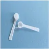 0 5g gram 1ML Plastic Scoop PP Spoon Measuring Tool for Liquid medical milk powder - 200pcs lot OP1002208q