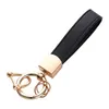 Creative exquisite leather key chain men women lovely bag pendant beautiful party gift black car key chain