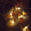 Party-Dekoration, 3 Meter, 30 LEDs, Lichterkette, Bienenform, Gartenweg, Hof-Dekoration, Lampe im Freien, Weihnachtsbaum, 200 K