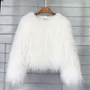 Designer-Cardigan-Pullover, Herbst- und Winter-Hoodies, neuer Pelzmantel, Damen-Lammimitation, kurzes Plüsch-Top, personalisiertes Plüsch-Cardigan, Kleid im jungen Stil, Vestidos