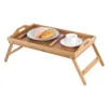 Justerbar datorstativ bärbar dator skrivbord 50x30x4cm anteckningsbok skrivbord frukost bärbar skrivbord te mat bäddsoffa picknick som studerar tabell 2282j