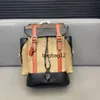 Zaino Sacocher di design Borsa per laptop di lusso Borsone Borsa da viaggio in vera pelle di grande capacità Borsa da viaggio di alta qualità