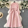 Piece Dress Two Winter Pink Woolen 2 Pieces Set Outfits Women's Spaghetti Strap Plaid Tweed Midi Vestidos Short Jacket Cardigan Coat 2024 S 04