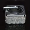 Crystal Ashtray With Artificial Diamonds - Touch Of Elegance To Your Home Or Office! for hotels