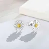 Bijoux fantaisie de luxe vintage étoile soleil fleur boucles d'oreilles style cour rétro clouté de zircon mode boucles d'oreilles mignonnes pour gif