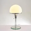 Dansk designer bauhaus lampa nordiskt sovrum sovrum enkelt glas ledbord för vardagsrum skrivbord lampor282s