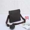 مصمم العلامة التجارية Messenger Bag Women Men Crossbody Counter Bags Classic PU 2PCS Sets Coin Formes 2336271Z