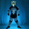 LED vêtements de scène costume lumineux LED robot costume LED vêtements costumes légers costume pour danse PERFORMANCE porter 249x