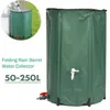 Hydrering Förpackningar 50-250L Rain Barrel Compappible Rainwater Harvest Water Tank Garden Strong PVC Foldbar Collection Container med 223H