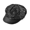 Cappello con paillettes Ladi anni '60 anni '70 Disco Dance Fancy Drs Hen Christmas Party Accsory294v