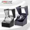 Ly uppgraderad Frucase Pu Watch Winder för Automatic Watches Watch Box 1-0 2-0 220113275G