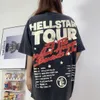 HellStar Shirt Mens T -koszulka T koszuli graficzne odzież ubrania Hipster vintage myjnie tkaninowy styl graffiti w stylu pęknięcia geometryczne wzór wysoko my g6Br