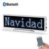 21cm P3mm Bluetooth Letrero LED -skylt Programbar rullningsdisplaypanel för butiksföretag som kontrolleras av mobilapp DIY -moduler241a