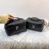 Big Lady Black Cosmetic Bags Bag Maption Makeup Bag Women Bagizer Bactistry Pouch Pouch Ladies Gifts Make Up Case Organizer268s