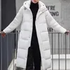 Parka in piumino da uomo Descente Piumino da uomo invernale sopra il ginocchio Coppia ispessito Top lungo Design originale