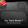 Nytt för Tesla Model y Baksätet Anti-kick Anti-Dirty Pad Bakre stamskydd Pad Cover Car Styling Modification Accessories