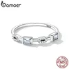 Anneaux de mariage 925 en argent sterling élégant chic chaîne bande pour femmes déclaration géométrique bague fête bijoux fins cadeau BSR256 231208