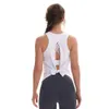 Yoga Canotte Gilet Abbigliamento da palestra Donna Cross Back Tie Up Camicetta sportiva Running fashion Fiess Leisure All-match Top Workout Shirt 688ss 2023