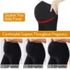 Elastisk hög midja moderskap Legg Skinny Maternity Clothes for Pregnant Women Belly Support Sticked Leggins Body Shaper Trousers