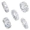 Xingyue Großhandel Custom Design Hip Hop Iced Out Echtsilber 925 Sterling Herren Edlen Schmuck Moissanit Diamant Ringe für Männer