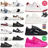 valentino One Stud Low Sneakers Designer Brand Platform Casual Shoes Black White Green Orange Multi-Color 【code ：L】 Mens Women Trainers Runners