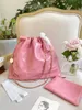 2023 new garbage bag women's shoulder bag shopping bag fashion trend women's bag chain bag tote wallet cc bag