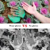 Gants de jardin imperméables et respirants avec griffes pour creuser, planter, désherber et autres travaux de jardin