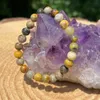 MG1954 8 mm RARE Bumblebee Jasper Bracelet Spiritual Road Opener Blocks Crystal Gemstone Jewelry