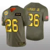 Green Bay''packers''men 12 Aaron Rodgers 17 Davante Adams 2 Crosby Custom Women Youth Olive Golden Salute to Service