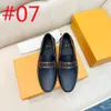 27Model Men Chaussures en cuir Nouveau style Designer formel robe de mariage Chaussures de mariage Red Wine British Style Business Office Slip on Le cuir Miners 2024