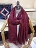 Fashion Brand Designer Double C Embroidery Process Ultra-fine Cashmere Yarn Woven Soft And Delicate Exquisite Craft Simple Retro Style Classic Luxury Scarf Cape.