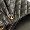 ICARE maxi compras de grandes dimensões bolsas de sacola bolsas de designer 2 tamanho anexa mini carteira acolchoada de casteira feminina viagens de mochila bolsas de compras de bolsa de ombro preto
