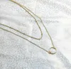 ネックレスその他のメヴェッコ層状ハートペンダントハンドメイド18Kゴールドメッキの絶妙な金色のネックチェーン矢の頭部のレイヤード長いネックレスi5sl