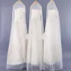 Aufbewahrungsbeutel 50 Stück hochwertige transparente Hochzeitskleid-Staubschutzhülle aus weichem Tüll, Kleidungsstück, Brautkleid, Netzgarnbeutel, 160 cm, 180 cm, 244 Stück