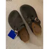 Slippers New Boston Blogs Slipper Sandals مصمم الصيف Cork Slides Leather Leather Beach Beach Big Head Arizona Mayari Sandal Fashion 36-45