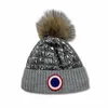 Designer Beanie Hat Luxury Beanie Women Men Bonnet Casquette Beenie Design Tjockad varm bomull Blandning Svart Silver Grey Winter Hat Fashion går med allt