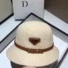 Cappello da bacino sagomato lavorato a maglia autunno e inverno del designer di marca cappelli da pescatore con cintura a triangolo rovesciato europeo e americano alla moda 294v