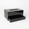 NEWClassic Acrylic Makeup Box Cosmetic Makeup tissue box Jewelry Storage Tray Tissue Box For Wedding Gift289I