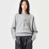 New isabels Marant 23aw Designer Felpa pullover allentata Classic Hot Letter Stampa Cotone Casual Girocollo Donna Versatile Felpa con cappuccio Maglione Marea Top