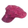 Cappello con paillettes Ladi anni '60 anni '70 Disco Dance Fancy Drs Hen Christmas Party Accsory294v