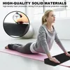 Yoga paspaslar 1pcs 19.7 inç yoga kama blokları hafif yoga kama streç eğim tahtası bilek egzersiz için spor salonu fitness için bel desteği 231208