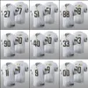 Detroit''lions''men 9 Matthew Stafford 11 Marvin Jones Jr 33 Johnson Custom Women Youth White 100th Golden Edition Jersey