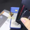 Новые модные сертификаты Gra Pass Diamond Tester, кольцо из белого золота с покрытием из серебра 925 пробы в стиле хип-хоп Vvs1 с багетом и муассанитом в форме сердца