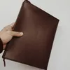 2018 Nouvelle pochette de toilette Travel 26 cm Course de maquillage de protection pour les hommes Sacs cosmétiques en cuir authentique en cuir pour femmes223r