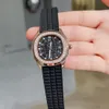 Women's Diamond Set Watch Silicone Strap Octagonal Case Retro Fashion Watches Simplified Number